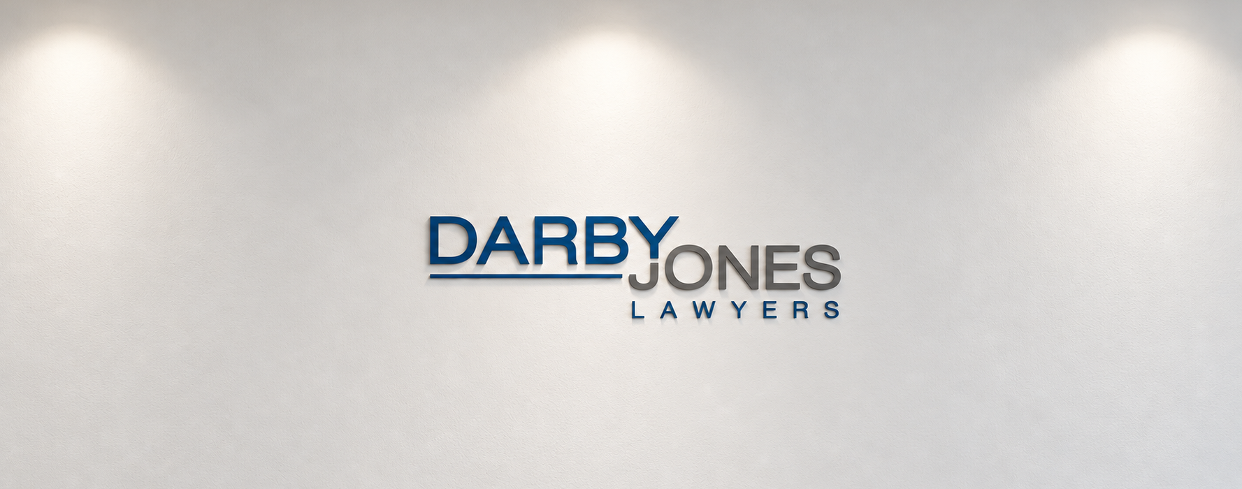 Darby Jones Lawyers office signage